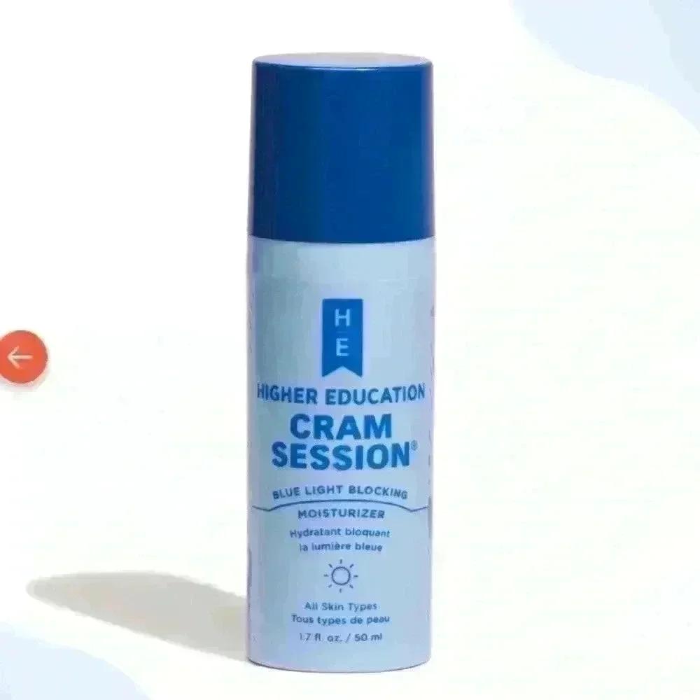 NWT Higher Education Cram Session Blue Light Blocking Moisturizer